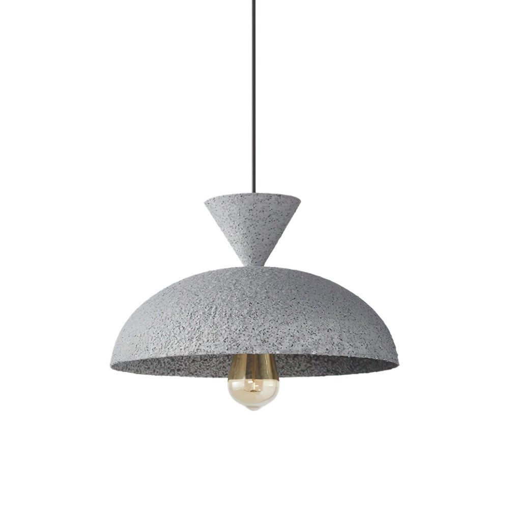Handmade Ceramic Dome Pendant Light