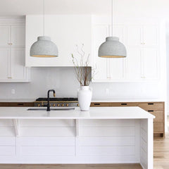 Handmade Speckled Dome Pendant Light