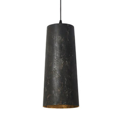 Industrial Wabi-Sabi Steel Cylinder Pendant Light