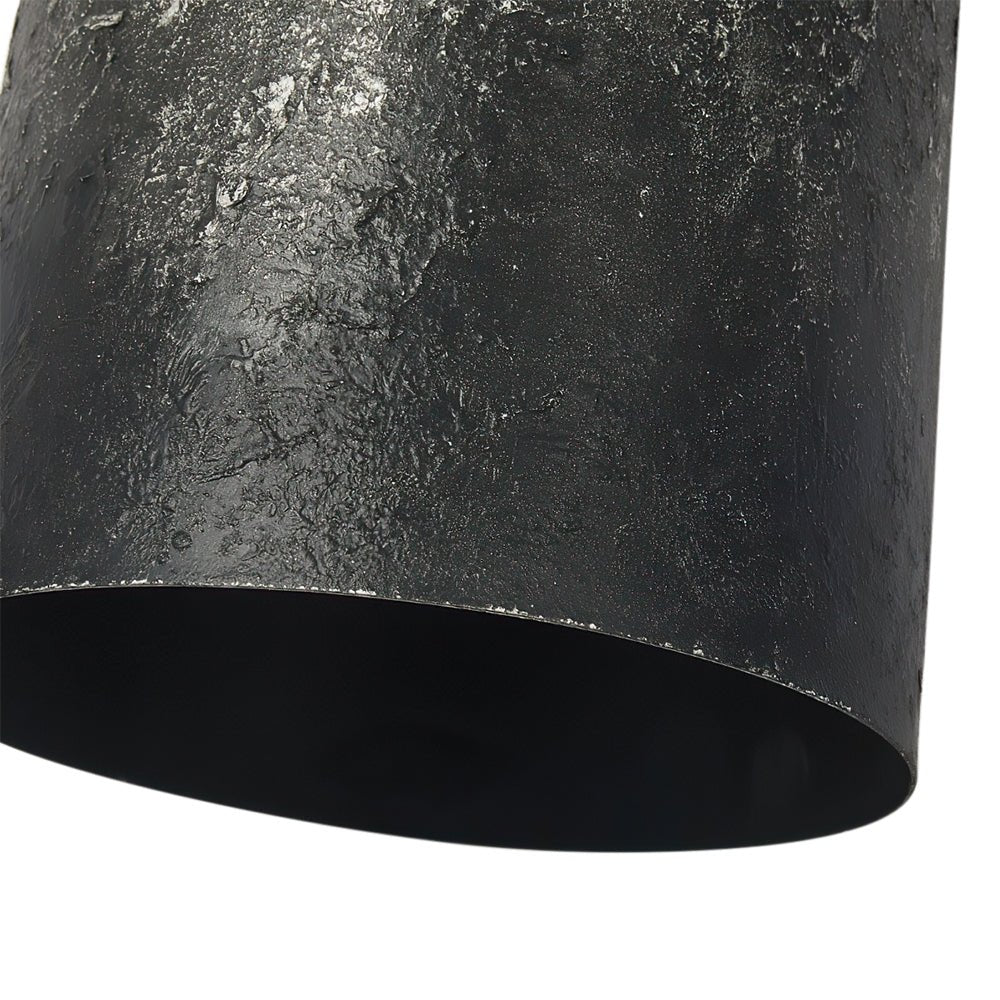 Industrial Wabi-Sabi Steel Cylinder Pendant Light