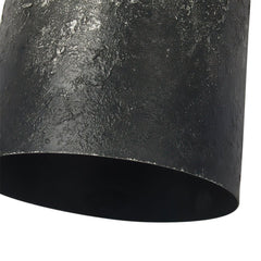 Industrial Wabi-Sabi Steel Cylinder Pendant Light