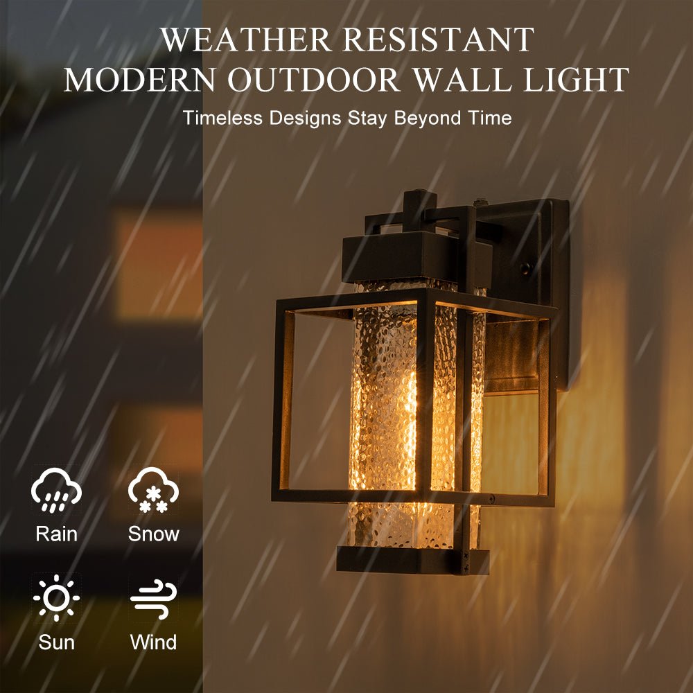 IP23 Hammer Cage Outdoor Exterior Wall Sconce
