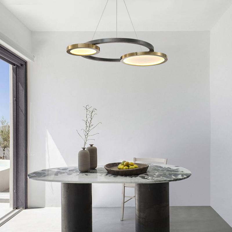 LED Circle Ring Pendant Light