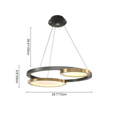 LED Circle Ring Pendant Light