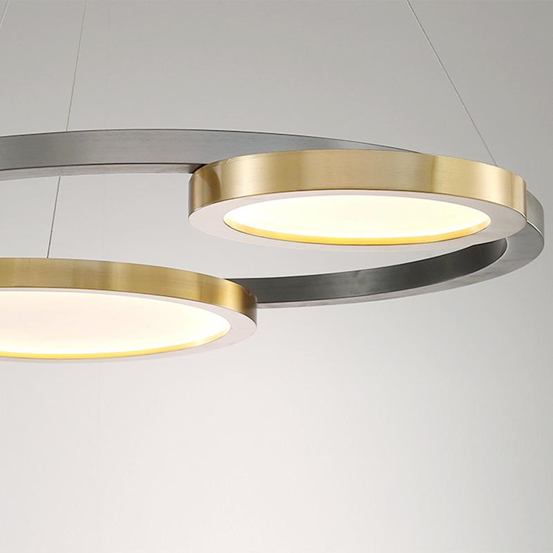 LED Circle Ring Pendant Light