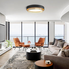 LED Circular Hollow Flush Mount Ceiling Light