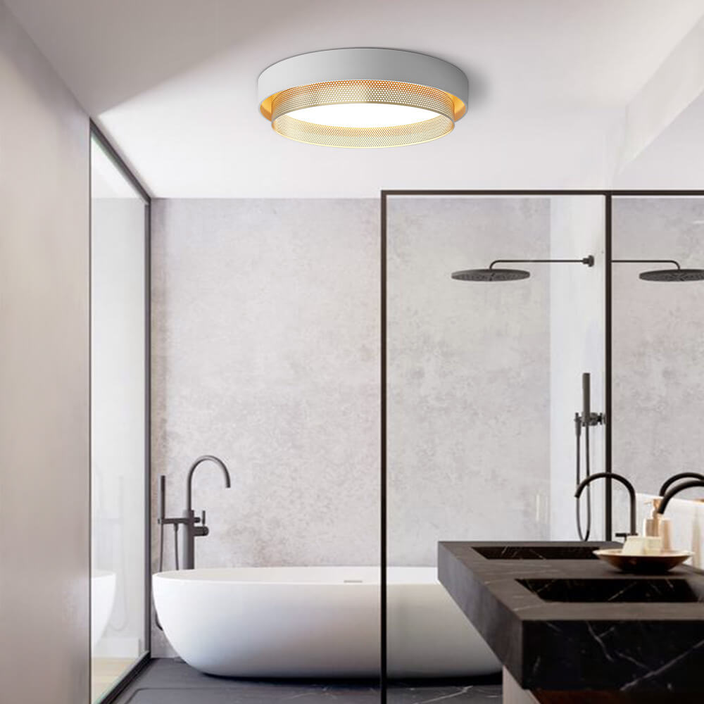 LED Circular Hollow Flush Mount Ceiling Light