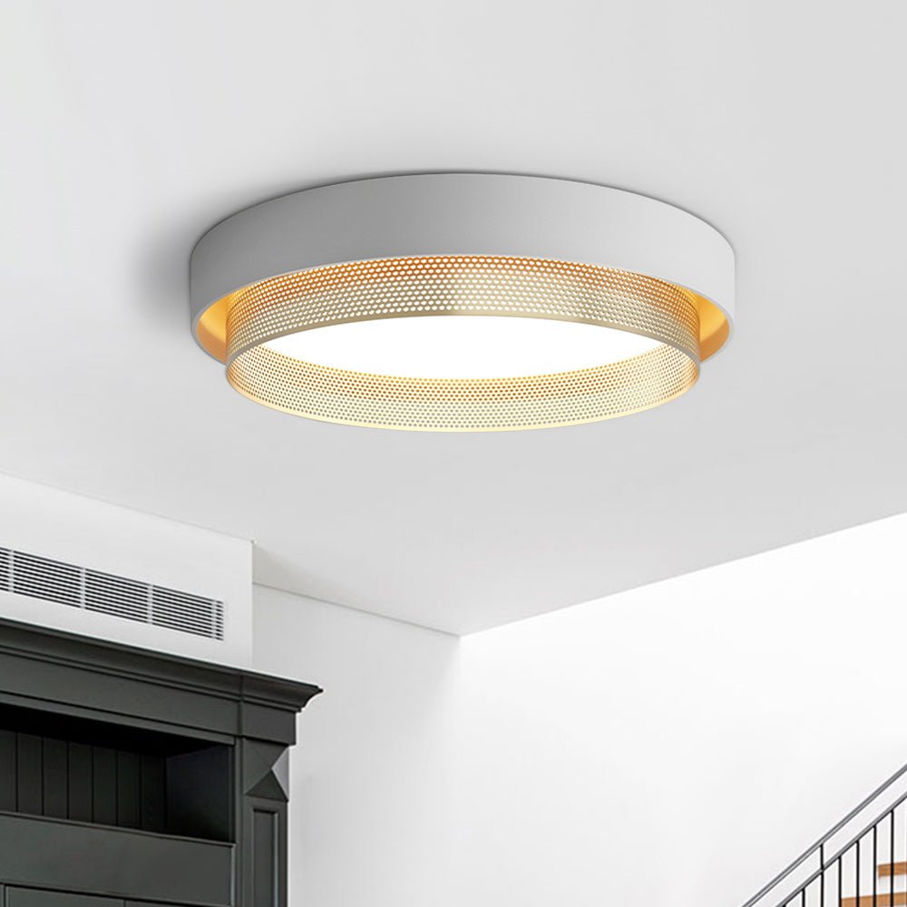 LED Circular Hollow Flush Mount Ceiling Light