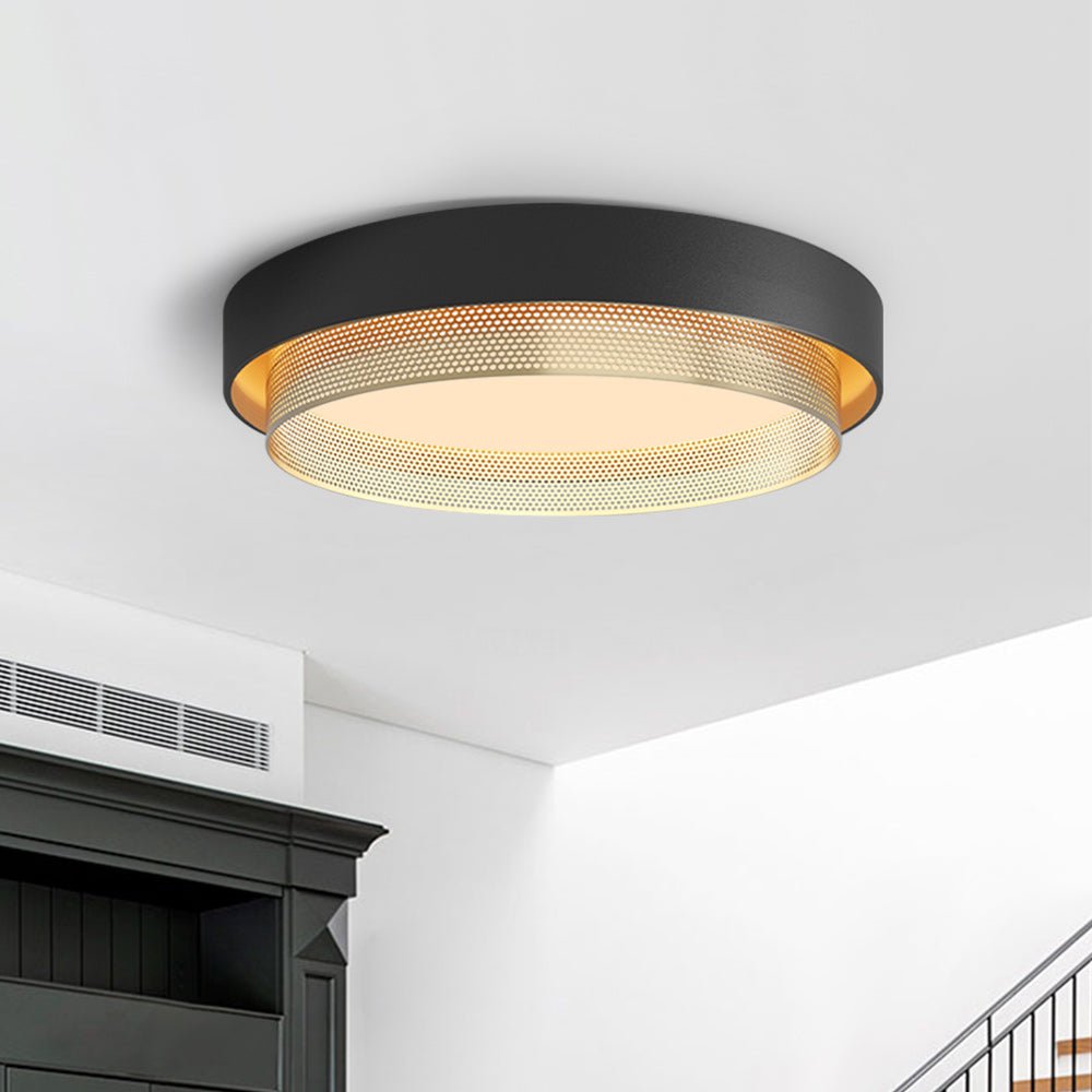 LED Circular Hollow Flush Mount Ceiling Light