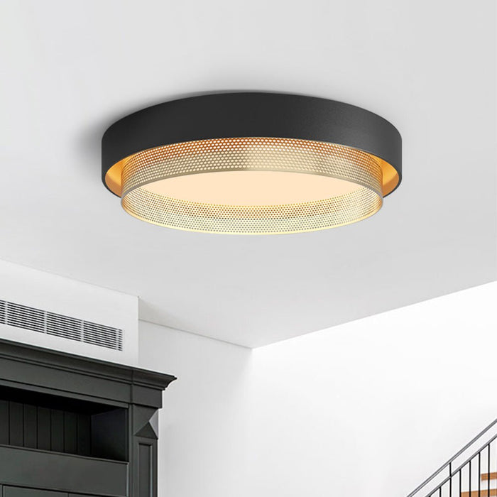 LED Circular Hollow Flush Mount Ceiling Light