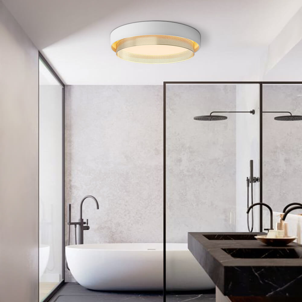 LED Circular Hollow Flush Mount Ceiling Light