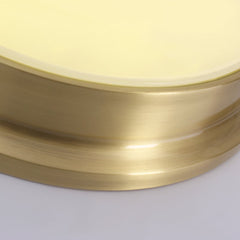 LED Gold Glass Flush Mount Ceiling Lights