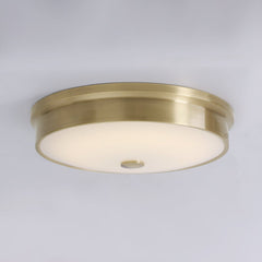 LED Gold Glass Flush Mount Ceiling Lights