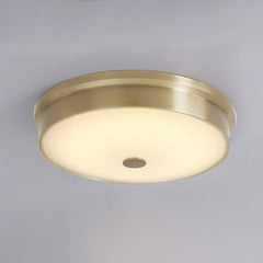 LED Gold Glass Flush Mount Ceiling Lights