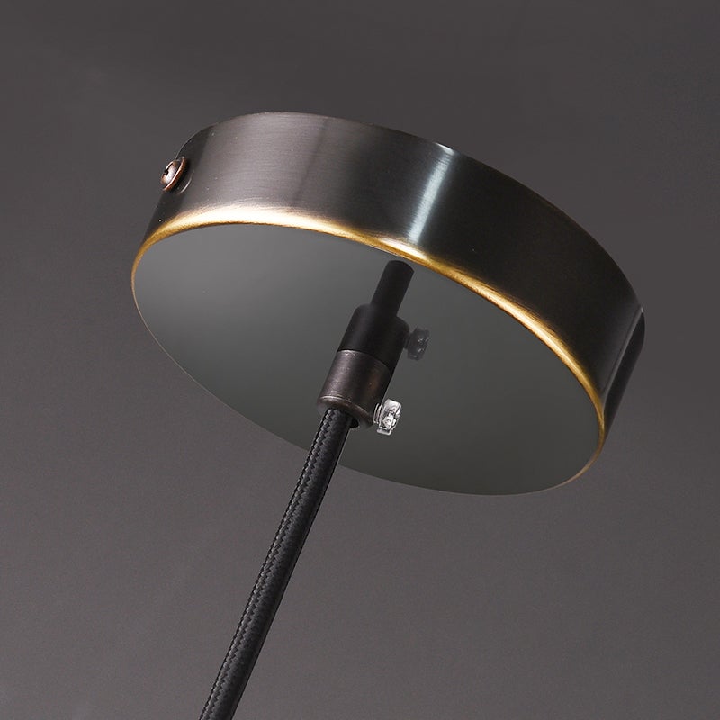 LED Pendant Light in Glass Bowl Shade