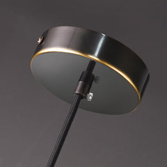 LED Pendant Light in Glass Bowl Shade