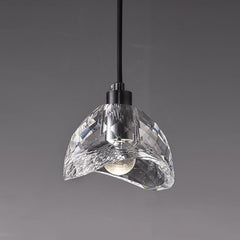 LED Pendant Light in Glass Bowl Shade