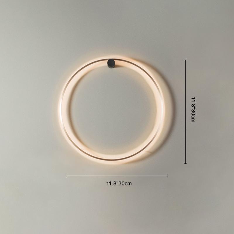 LED Round Circle Ring Wall Sconce