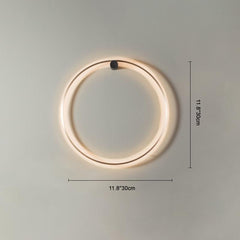 LED Round Circle Ring Wall Sconce