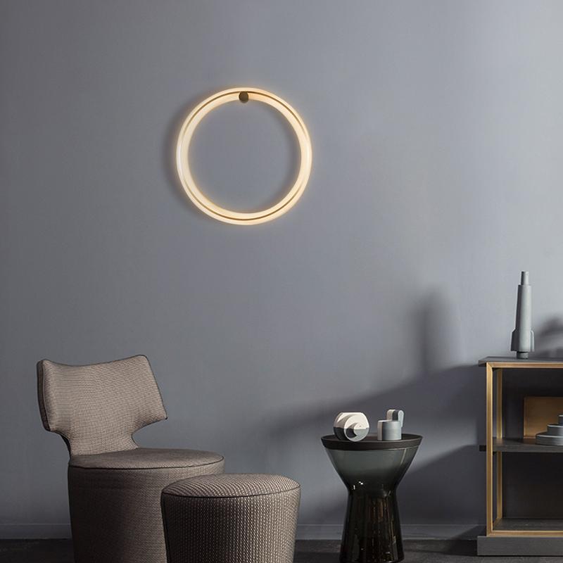 LED Round Circle Ring Wall Sconce