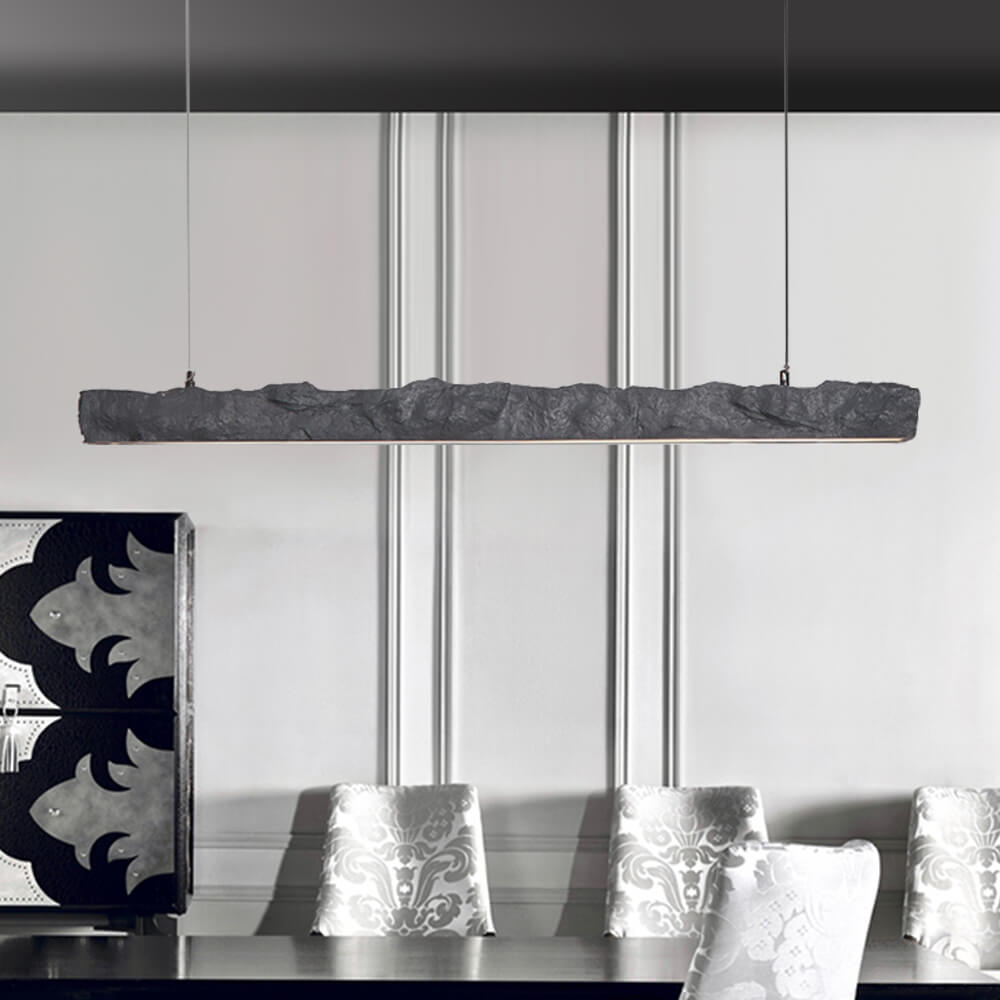 LED Strip Linear Statement Pendant Light