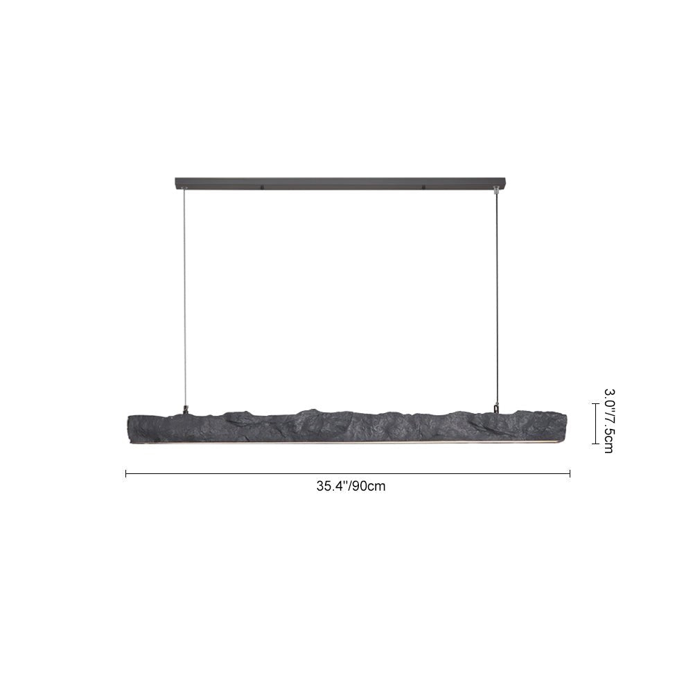 LED Strip Linear Statement Pendant Light
