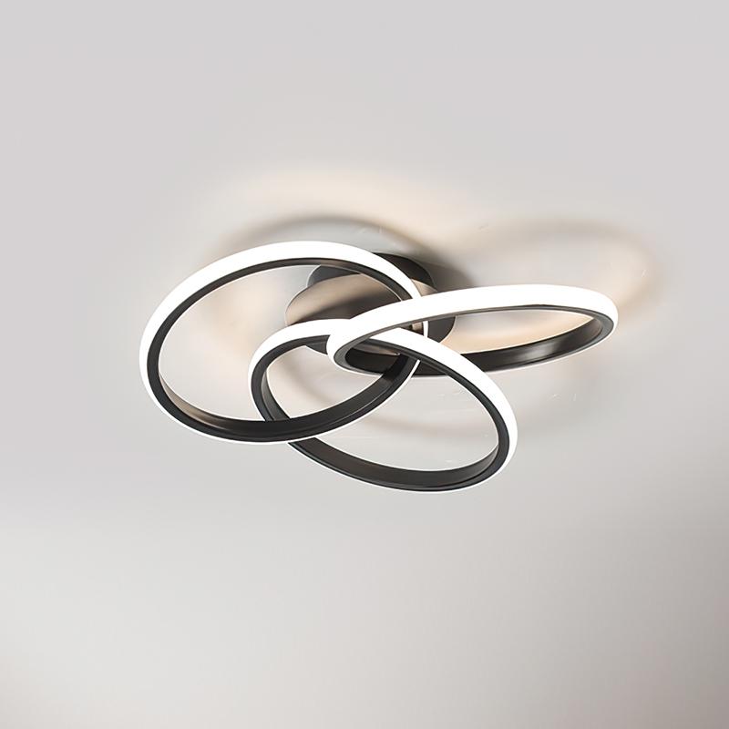 LED Twist Ceiling Light with Knot Design