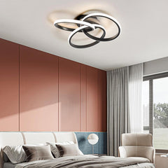 LED Twist Ceiling Light with Knot Design