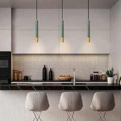 Long-strip Marble Mini Pendant Light