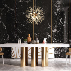 Luxury 8-Light Sputnik Firework Chandelier