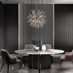 Luxury 8-Light Sputnik Firework Chandelier