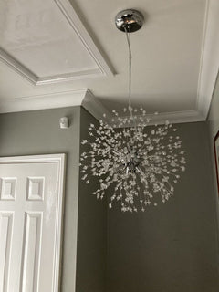 Luxury 8-Light Sputnik Firework Chandelier