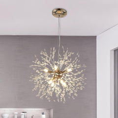 Luxury 8-Light Sputnik Firework Chandelier
