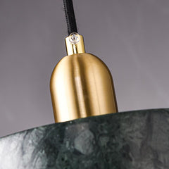 Marble Pendant Light with Circle Round Shape