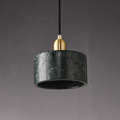 Marble Pendant Light with Circle Round Shape