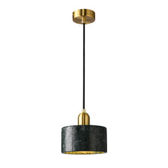 Marble Pendant Light with Circle Round Shape