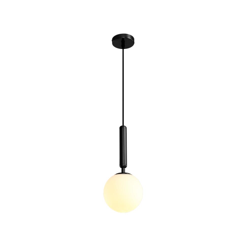 Mini Single Opal Globe Pendant Light