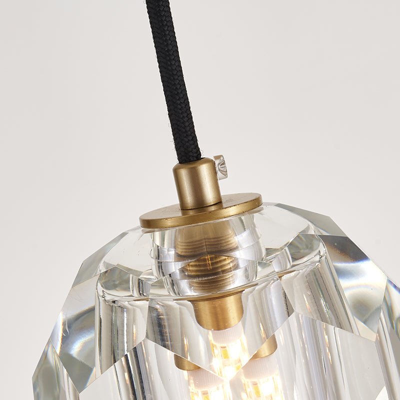 Glam Style 1-light Crystal Pendant Light