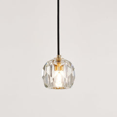 Glam Style 1-light Crystal Pendant Light