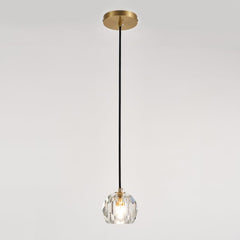 Glam Style 1-light Crystal Pendant Light