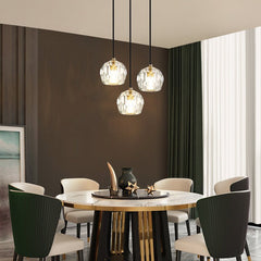 Glam Style 1-light Crystal Pendant Light