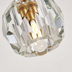 Glam Style 1-light Crystal Pendant Light