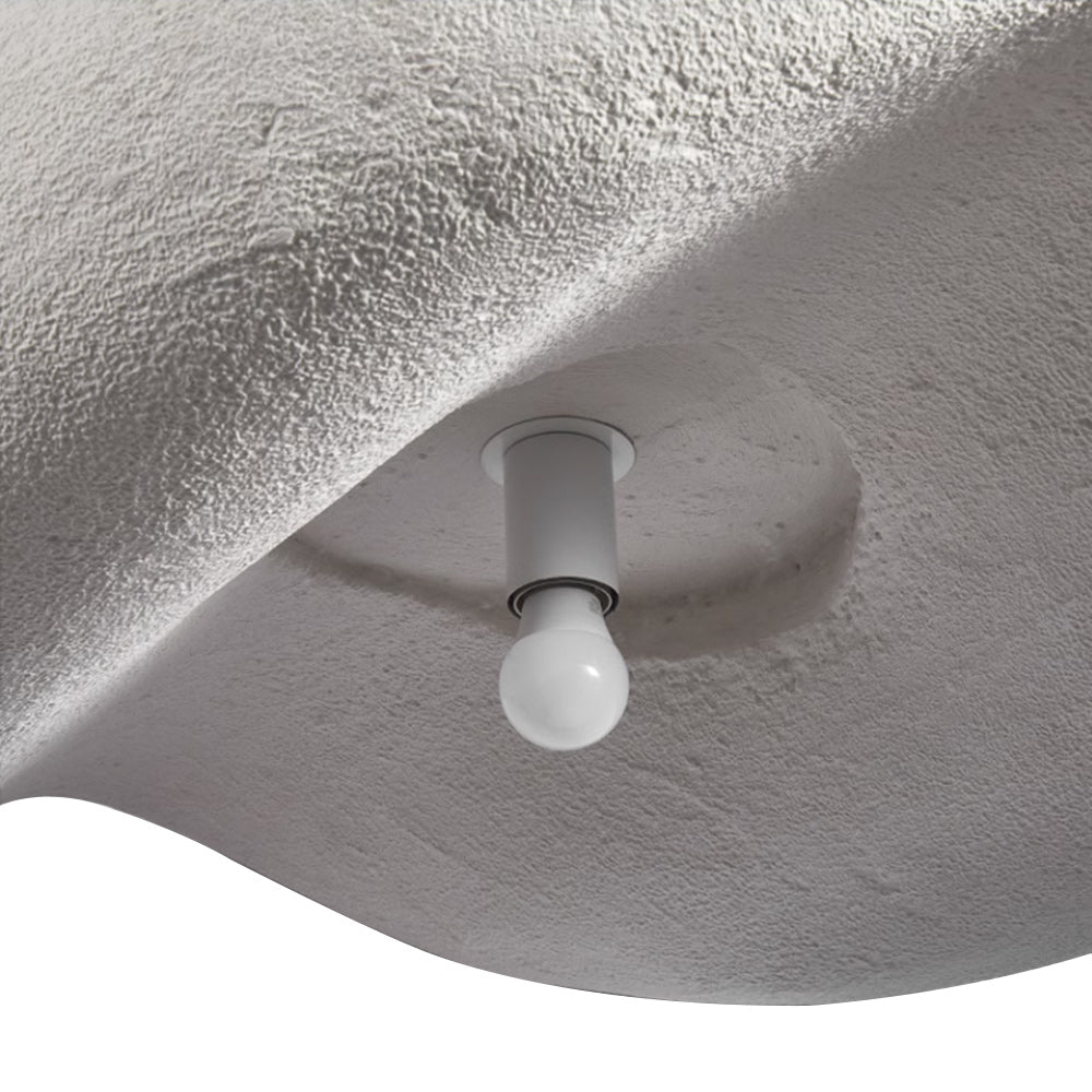 Minimalist Handmade Imitation Roughcast Pendant Light