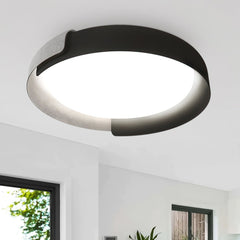 Minimalist LED Acrylic & Metal Flush Mount