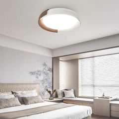 Minimalist LED Acrylic & Metal Flush Mount