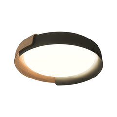 Minimalist LED Acrylic & Metal Flush Mount