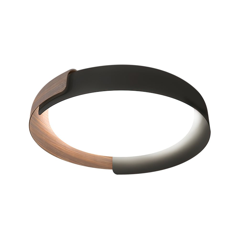 Minimalist LED Acrylic & Metal Flush Mount