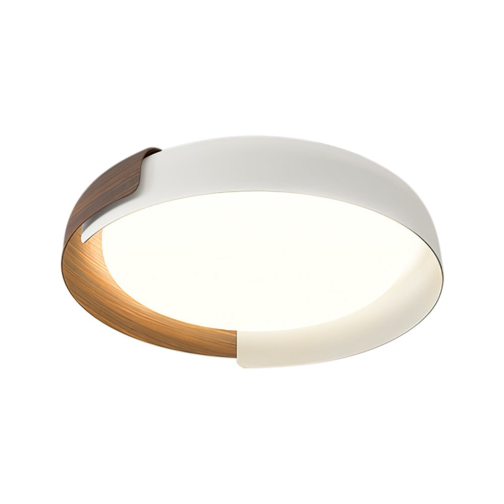 Minimalist LED Acrylic & Metal Flush Mount