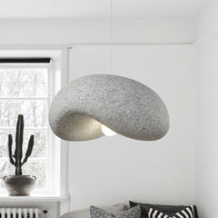 Minimalist Spots Imitation Roughcast Handmade Pendant Light