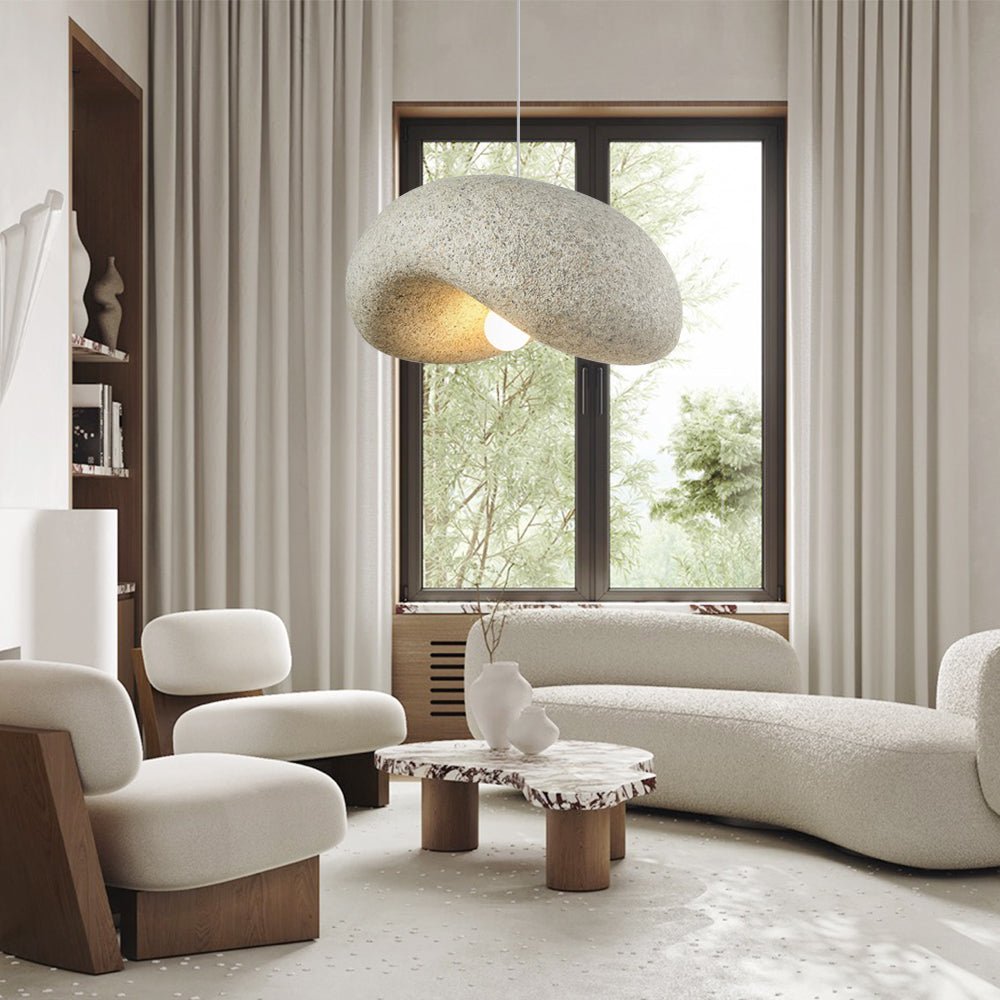 Minimalist Spots Imitation Roughcast Handmade Pendant Light